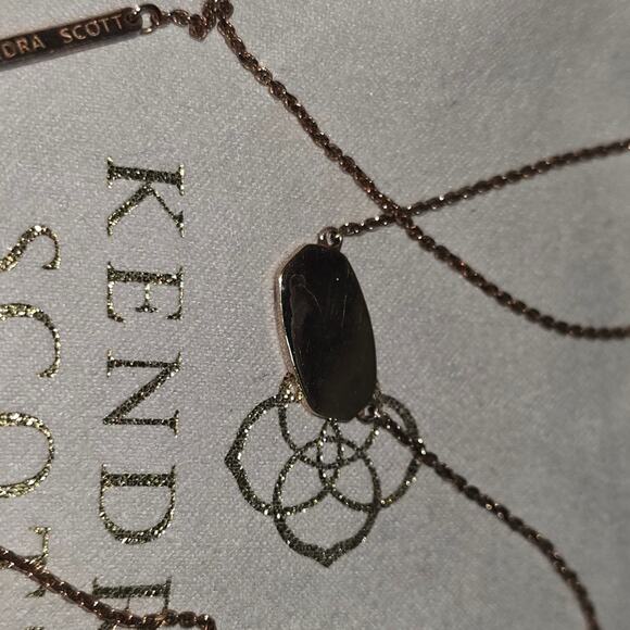 Kendra Scott Gold Bronze Necklace - Picture 2 of 4